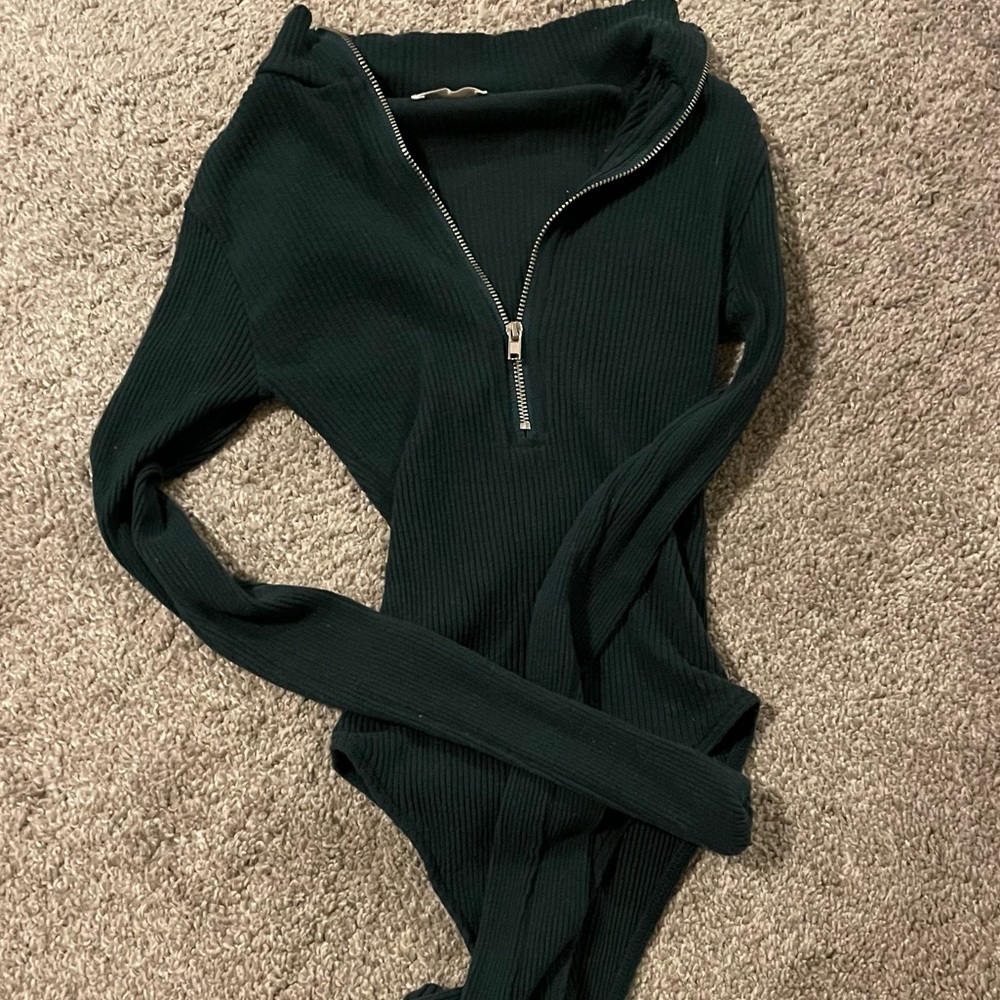Green Body Suit